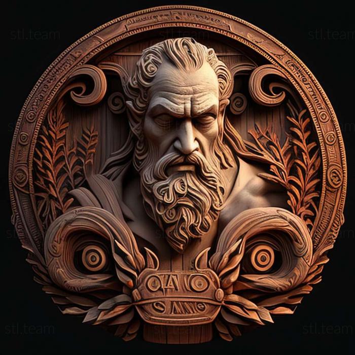 3D model God of War Chains of Olympus game (STL)